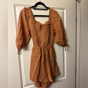 Burnt Orange romper